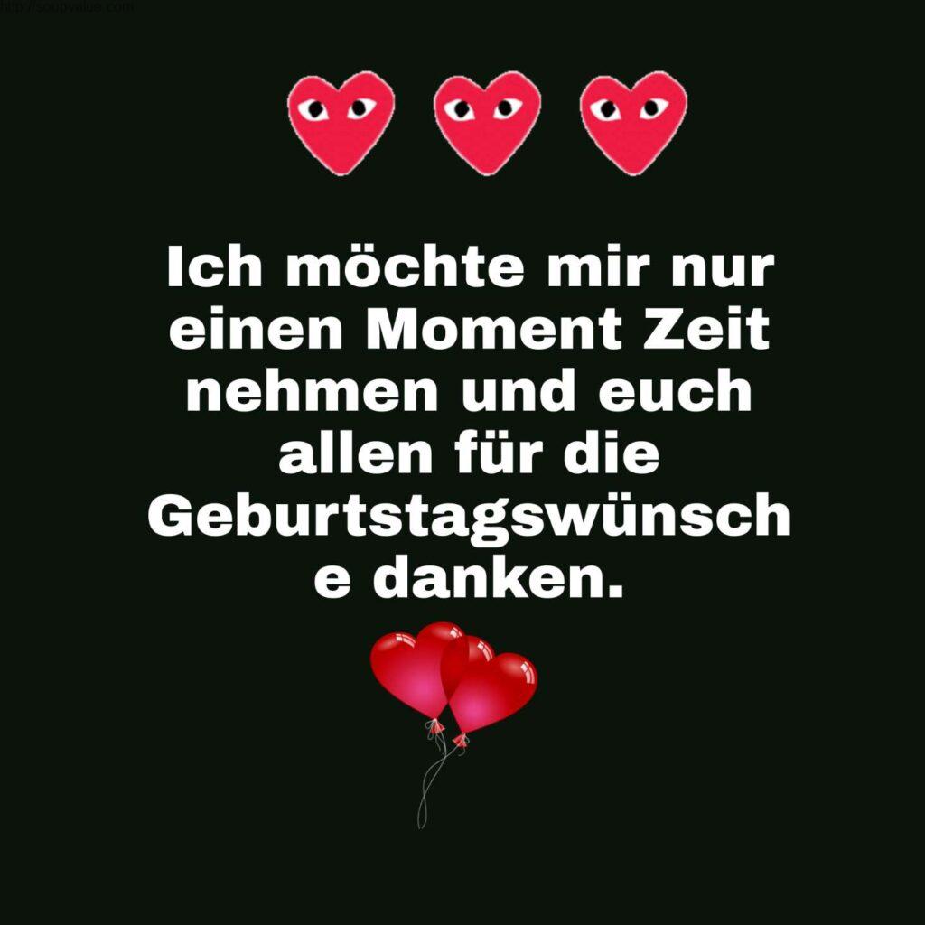 Danke für die Glückwünsche zu meinem Geburtstag Text Soupvalue